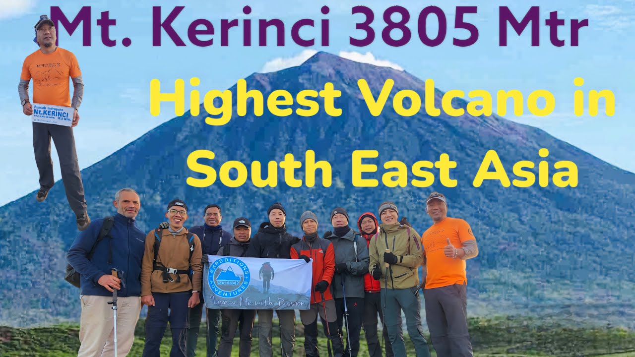 Mt. Kerinci 3805 Mtr|| Tallest Volcano in South East Asia|| Sumatra || Indonesia