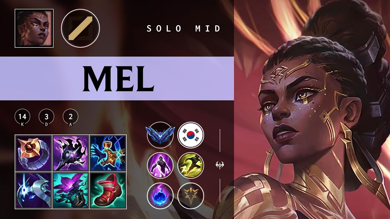 Mel Mid vs Yone - KR Diamond Patch 25.22