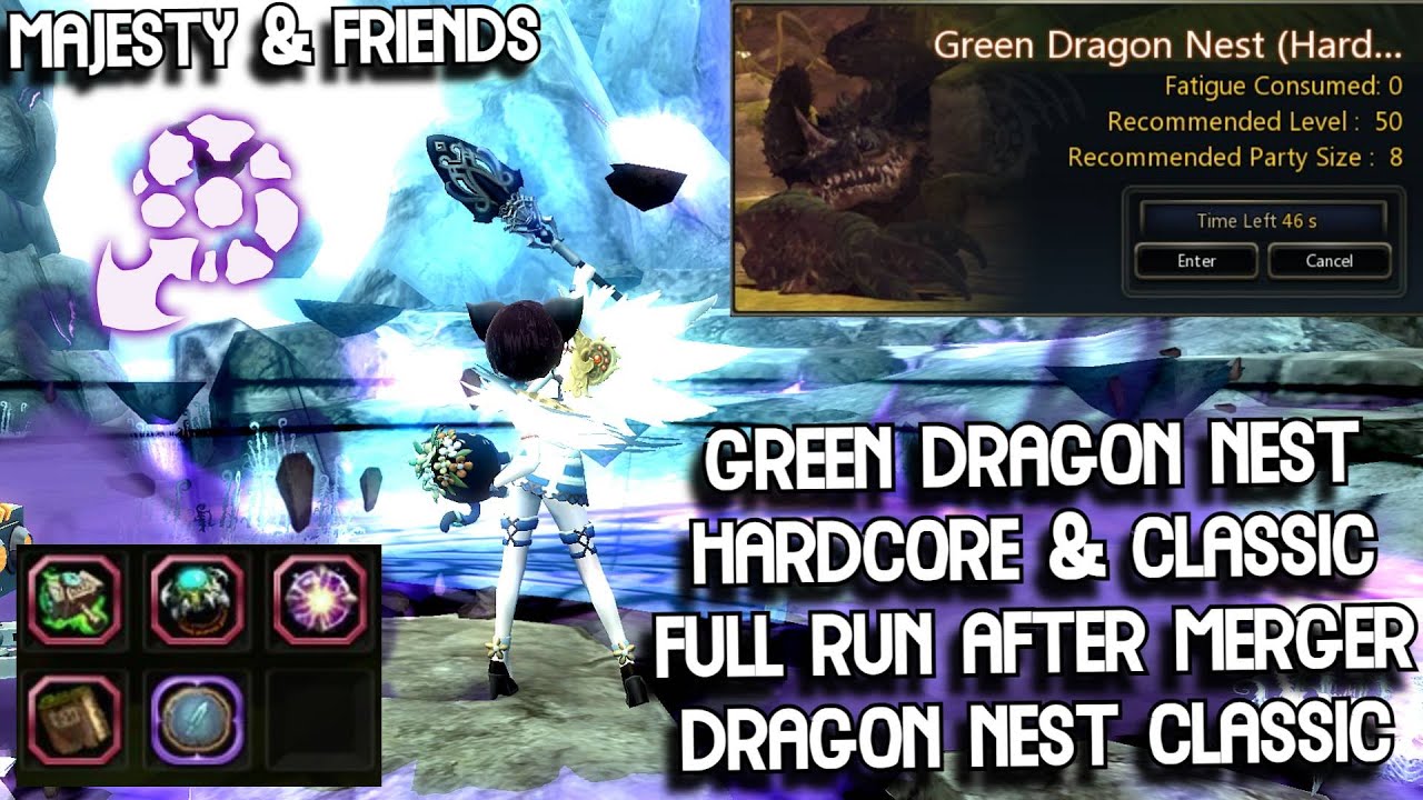 GDN Hardcore & Classic Mode After Merger Update Majesty & Friends Dragon Nest Classic