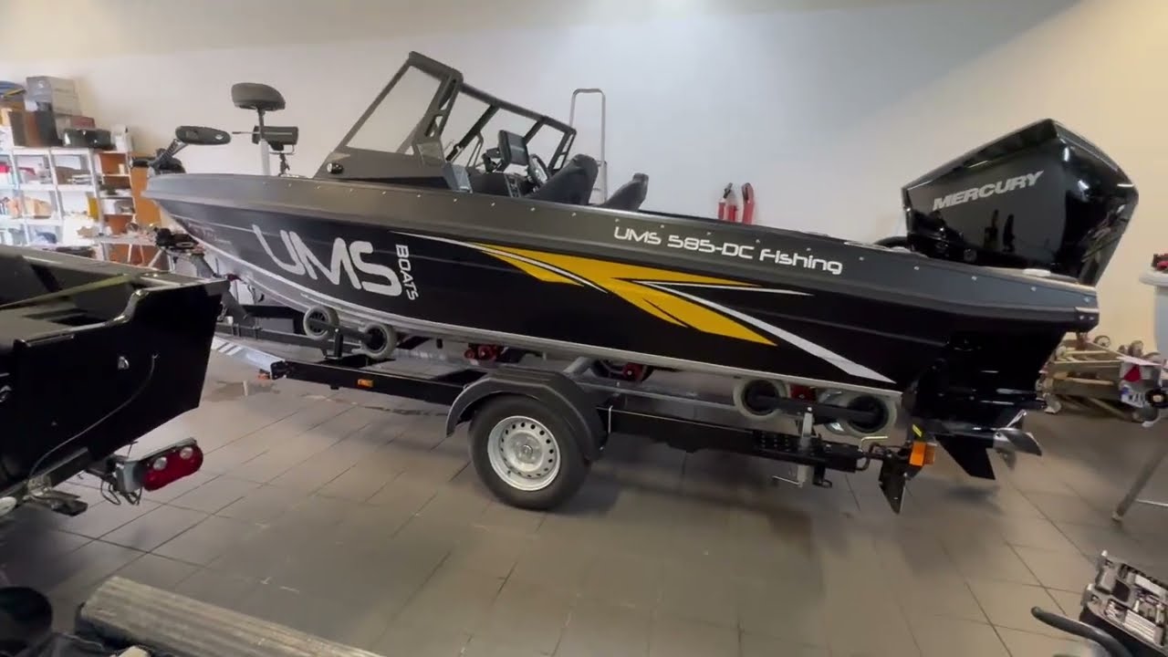 UMS 585 Fishing walk thru 2024  - Mercury F200 V6