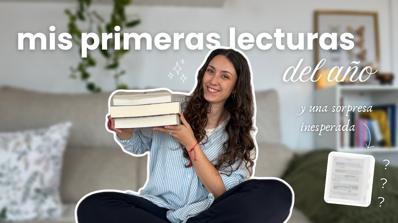 mis primeras lecturas del año 📚✨y… SORPRESA INESPERADA 🤩