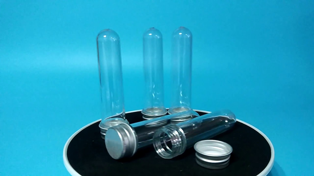 wholesale 30ML Plastic Tube Containers With Aluminum Threaded Lids