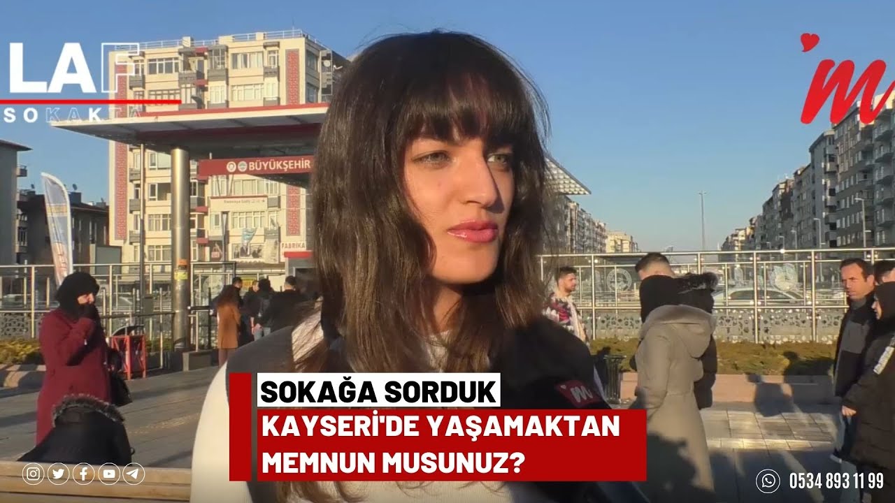 Kayseri'de yaşamaktan memnun musunuz?