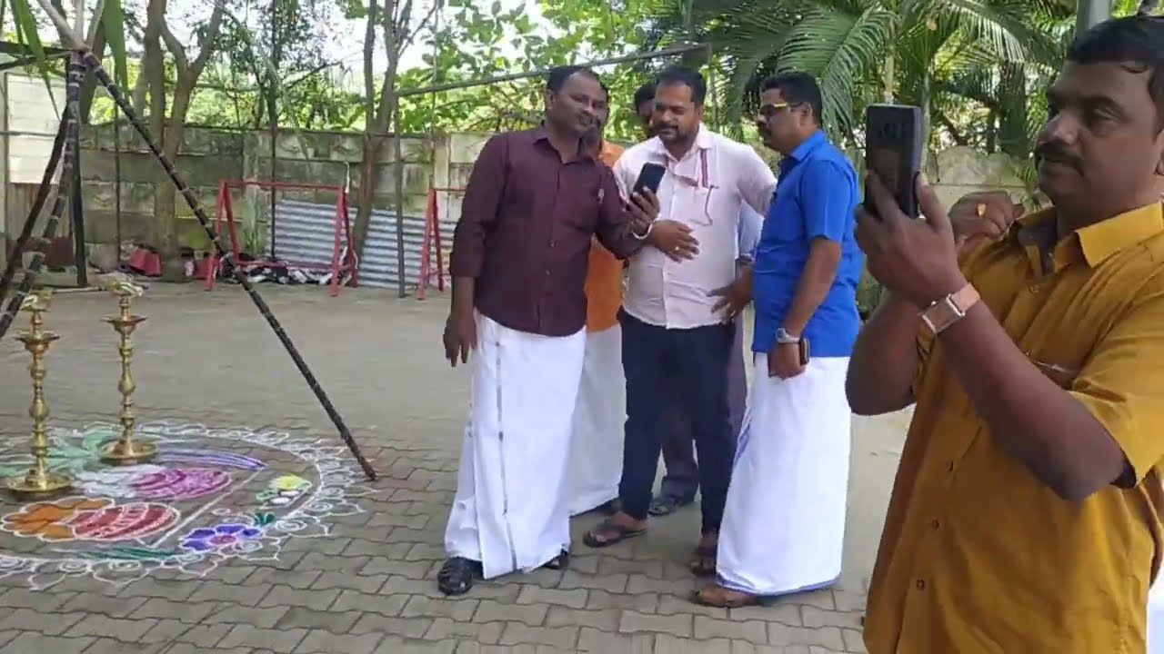 Silver jubilee Mat.Hr.Sec School. Mayiladuthurai , பொங்கல் திருவிழா