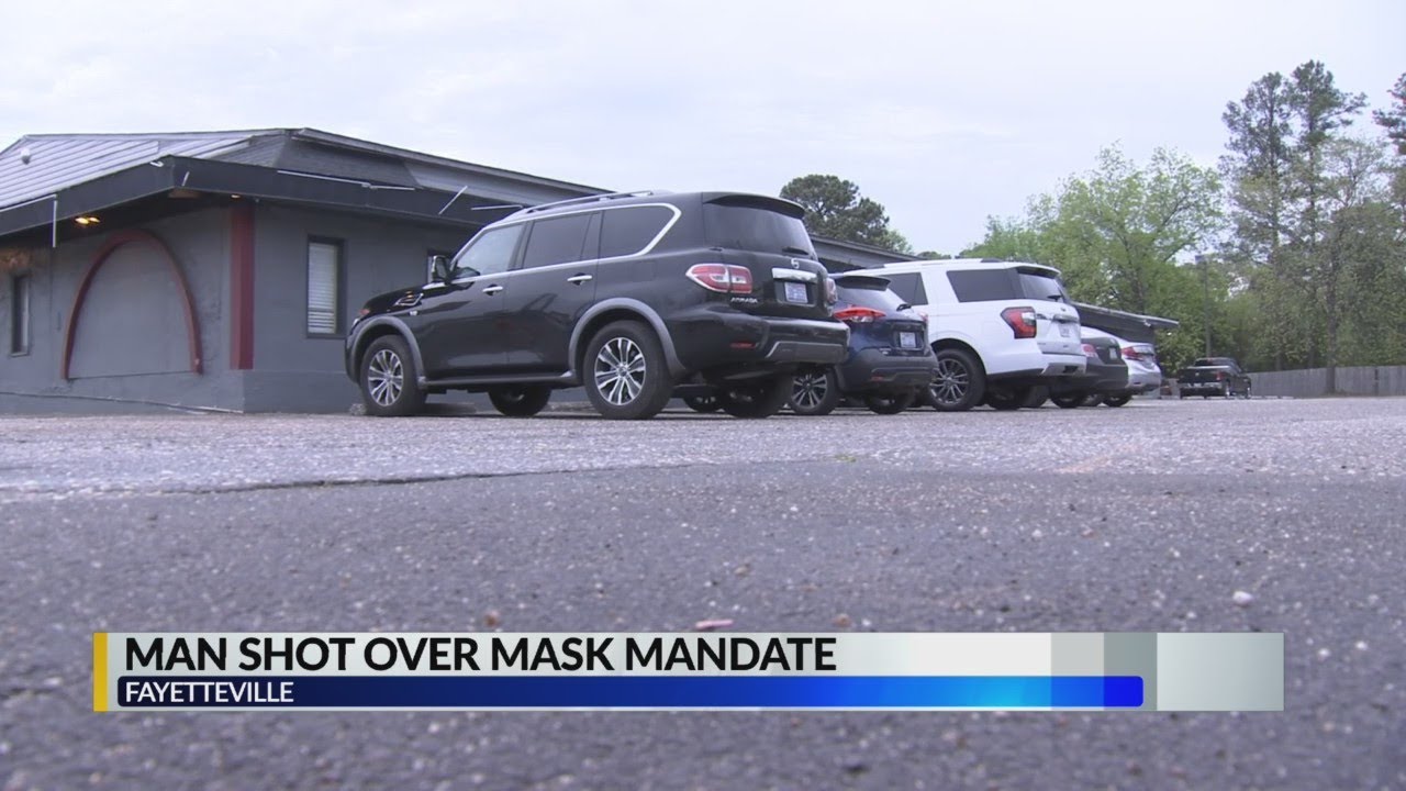 Shooting over face mask leaves Fayetteville security guard in critical condition