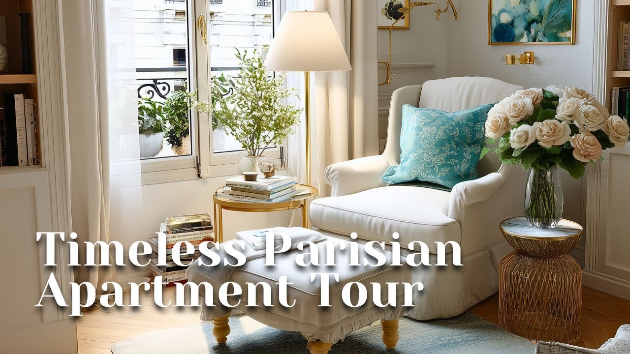 Timeless Parisian Apartment Tour | Elegant French Interior Design Ideas for Chic Living