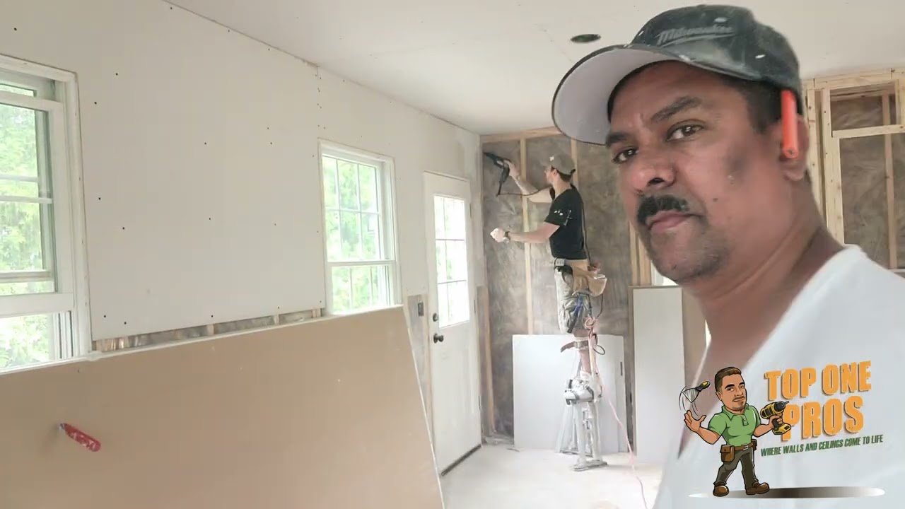 Drywall Hanging Video #drywall