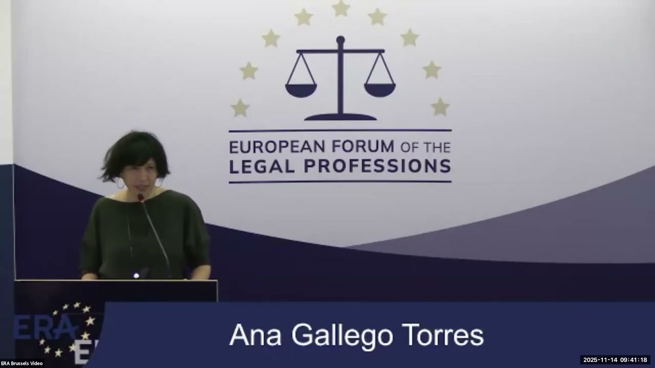 EUFLP 2025: Основной доклад Аны Гальего Торрес.