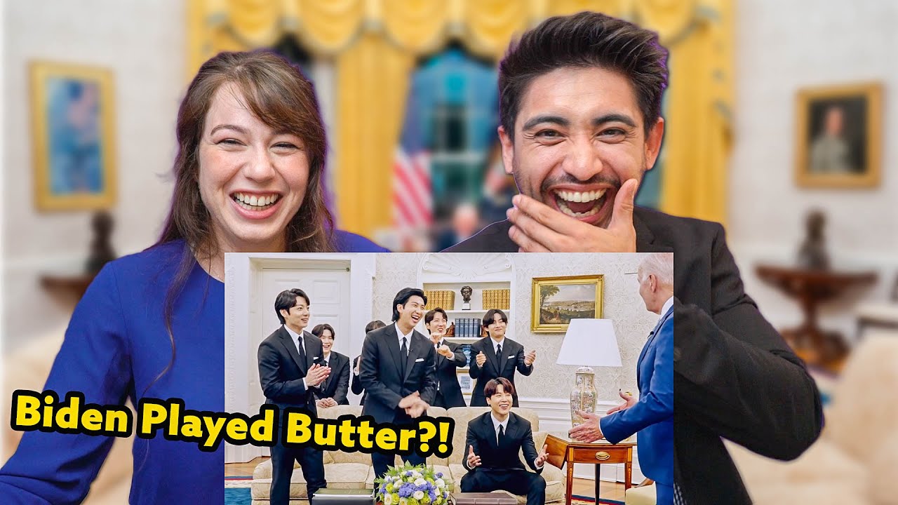 BTS встречают президента Байдена!