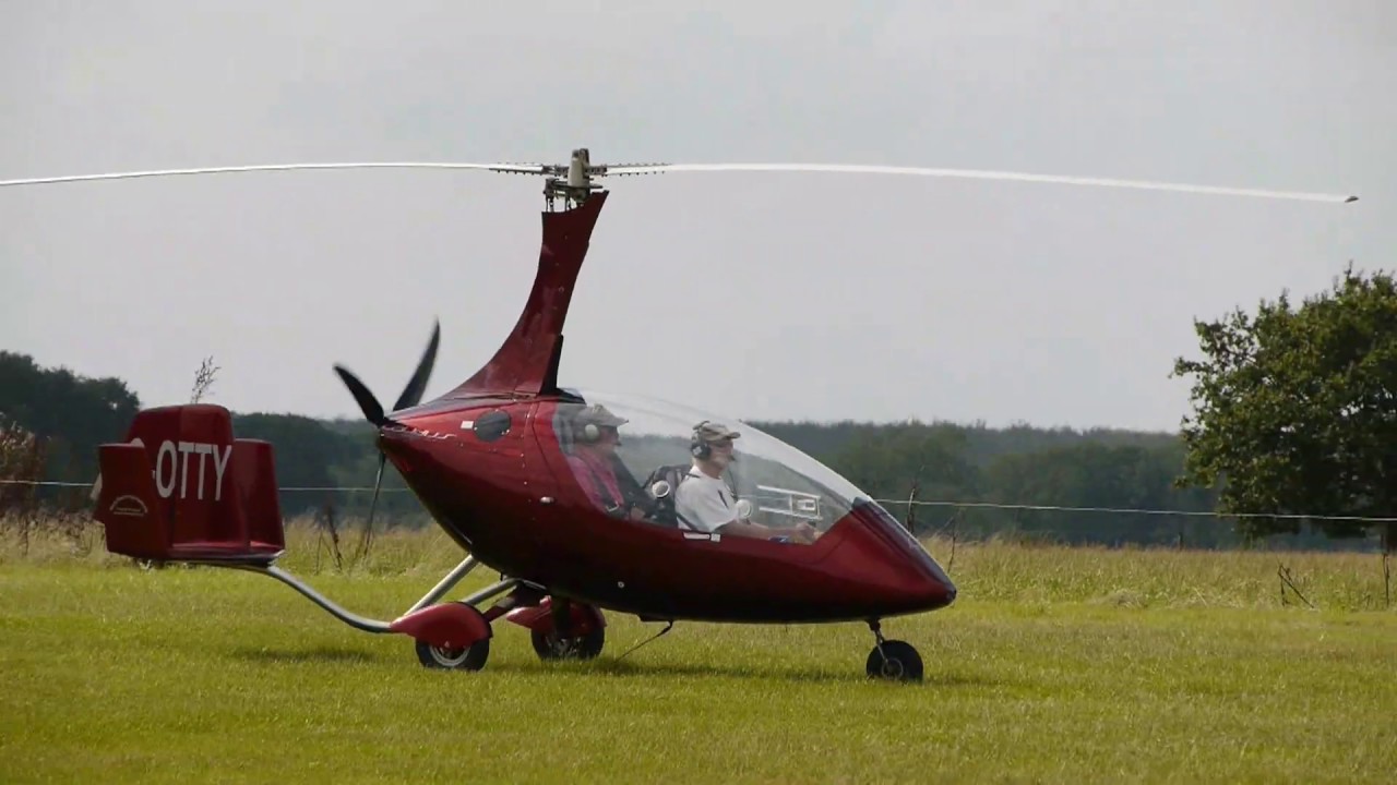 gyrocopter landing and take-offs