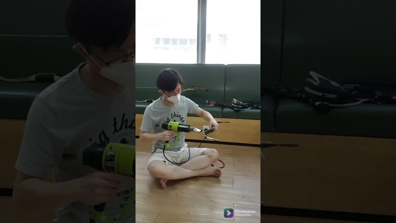 Full Demo Of Fixing Twist On A Saluki Laminated Bow