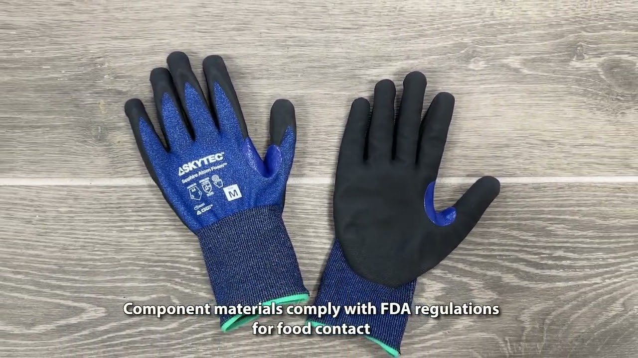 30 Second Thursday: Sapphire Atom Foam™ 24-Gauge Tuffalene® UHMWPE Touch Screen Gloves CR924