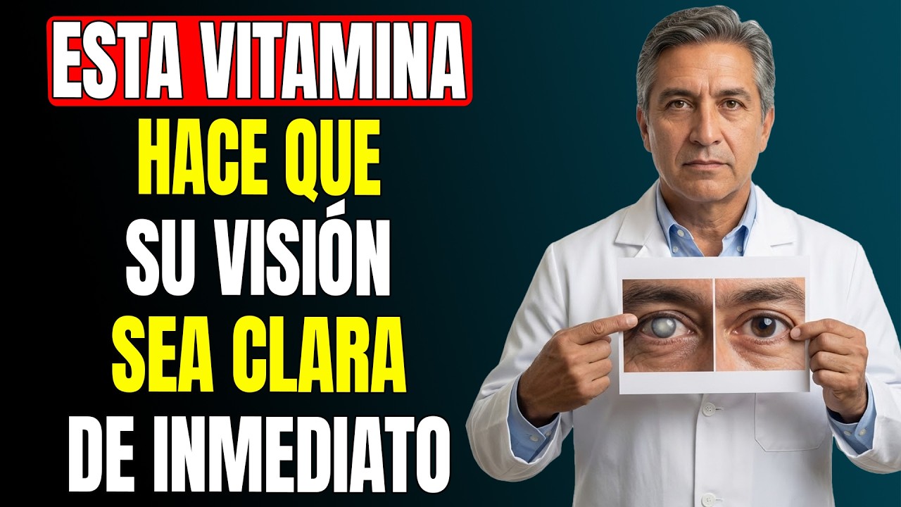 Adultos Mayores: Si No Tomas Esta Vitamina, tu Vista Empeorará Rápidamente