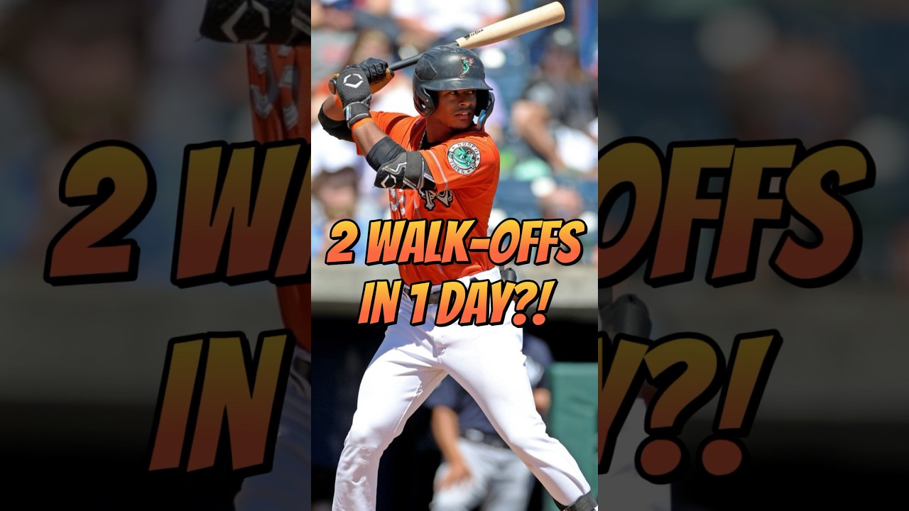Prospect Hits TWO Walk-Offs In ONE Night?! 😳 