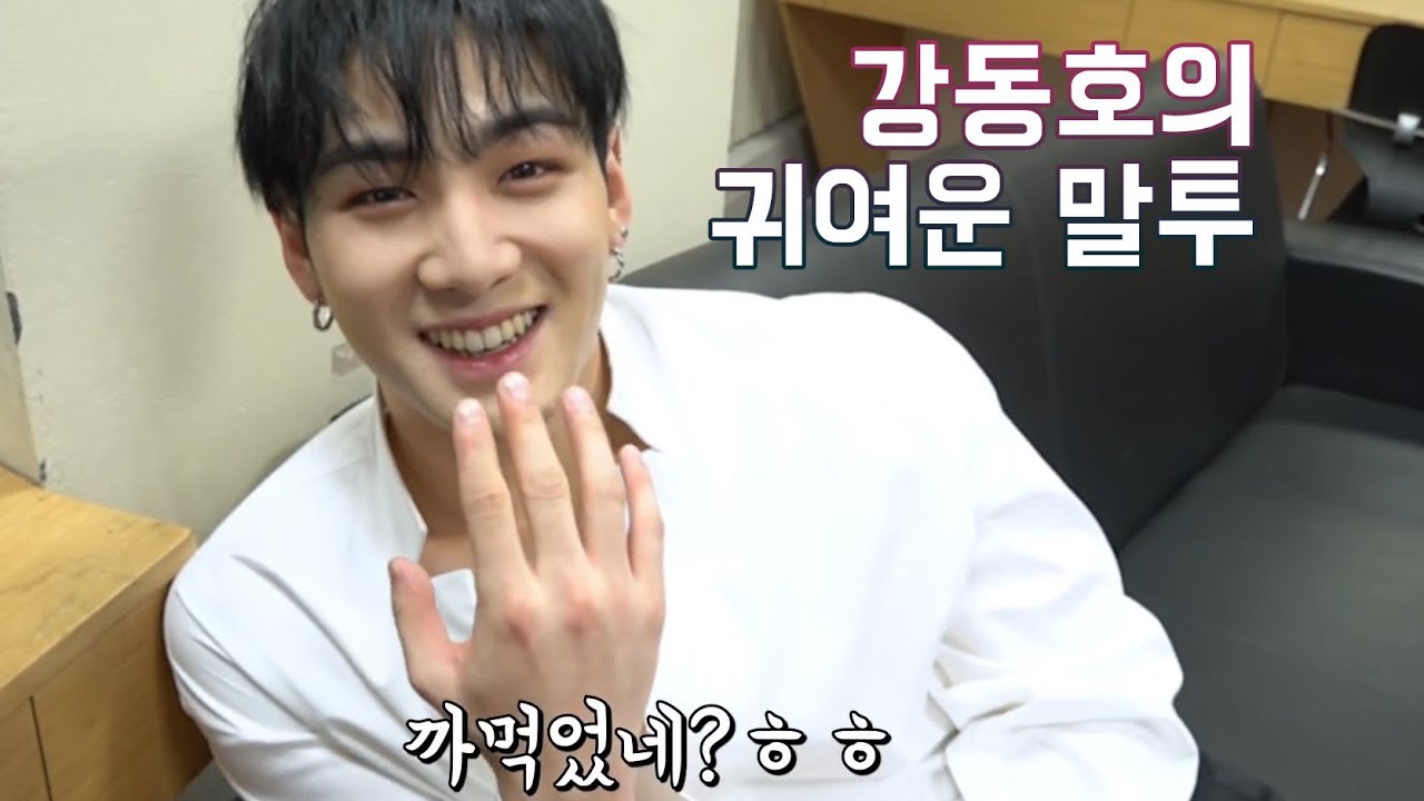 [뉴이스트W 백호]NU'EST W 강동호의 귀여운 말투 [빛의그늘의 사심편집]