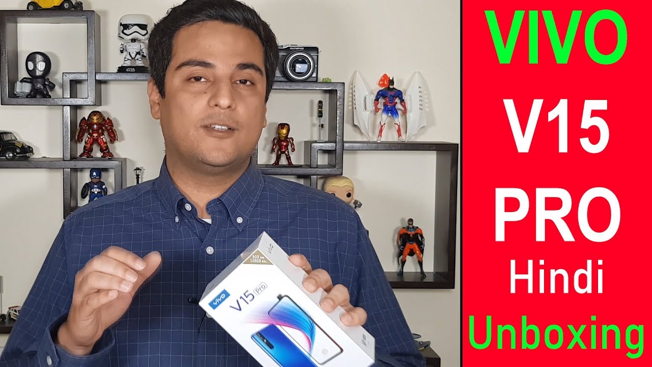 Vivo V15 Pro Unboxing in Hindi - Pehla mid-range pop up selfie camera - Gadget Bridge