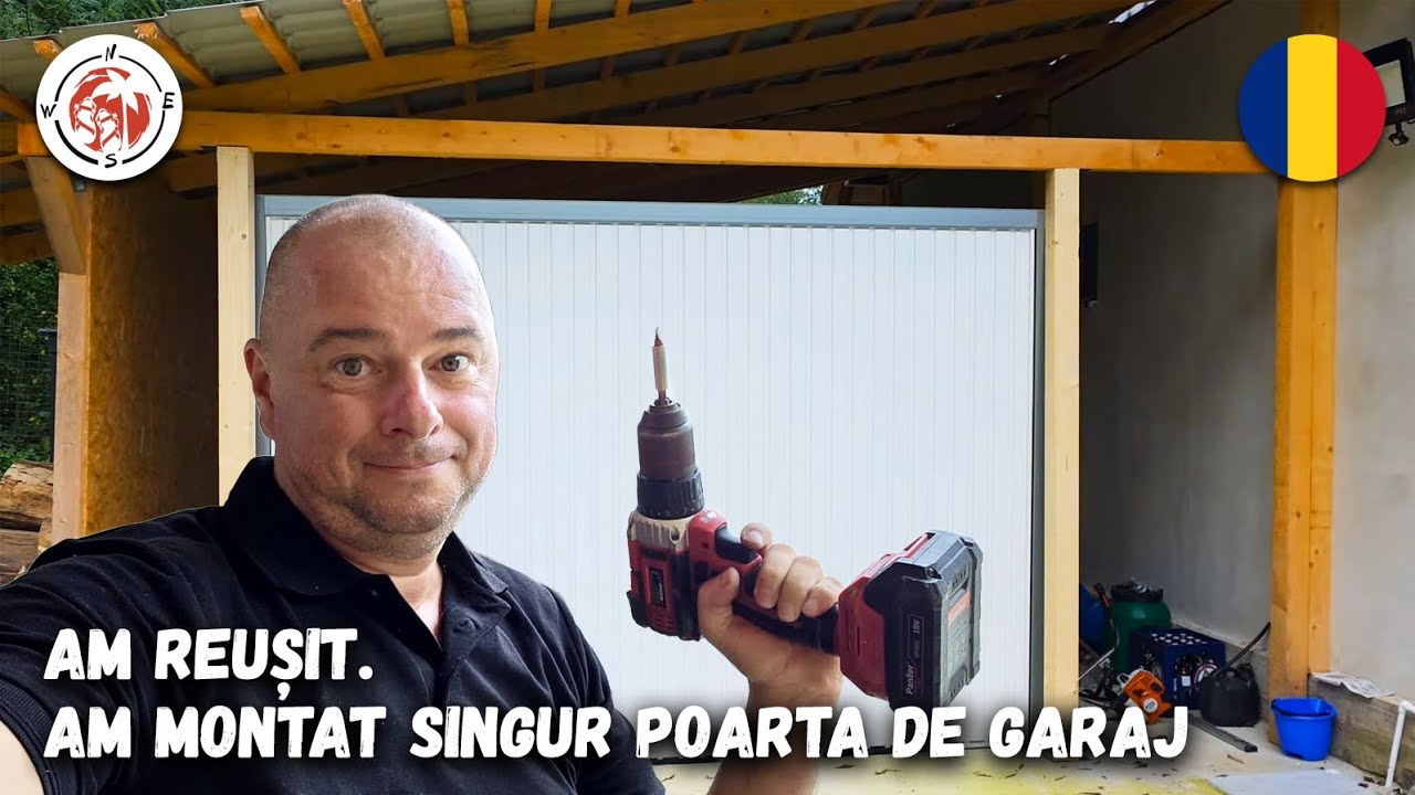 Am montat singur Ușa De Garaj. Mulțumesc din suflet Comunitații Marian Adventures!