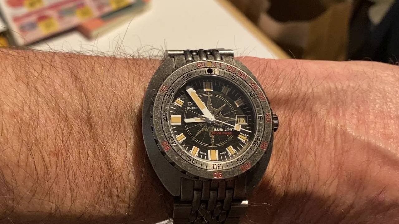 Doxa Clive Cussler Sharkhunter 300T - How cool is that ?