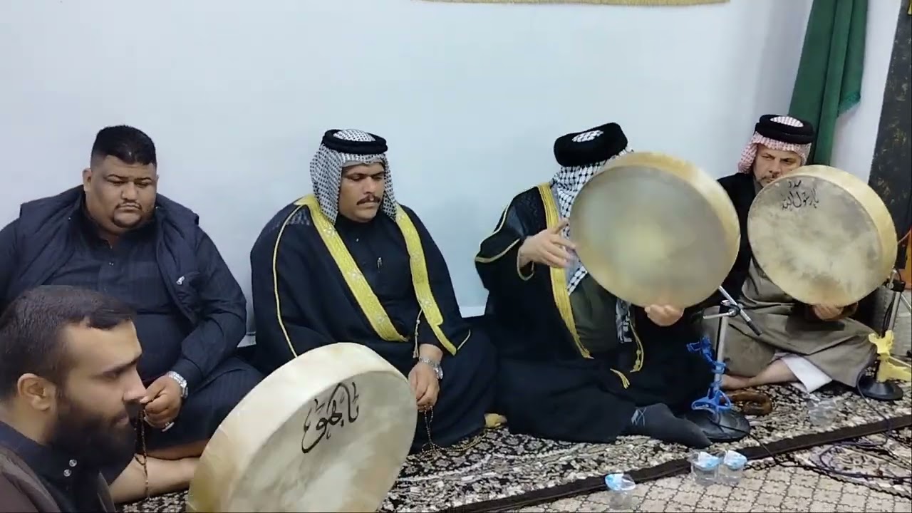 السيد سعيد الصميدعي في تكية السيد عادل الصميدعي