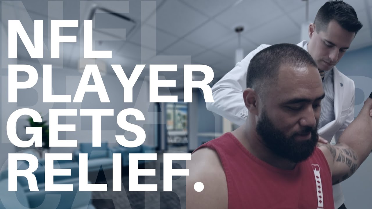 Pro Football Player gets *Intense* Chiropractic Adjustment and Muscle Scraping Graston technique.