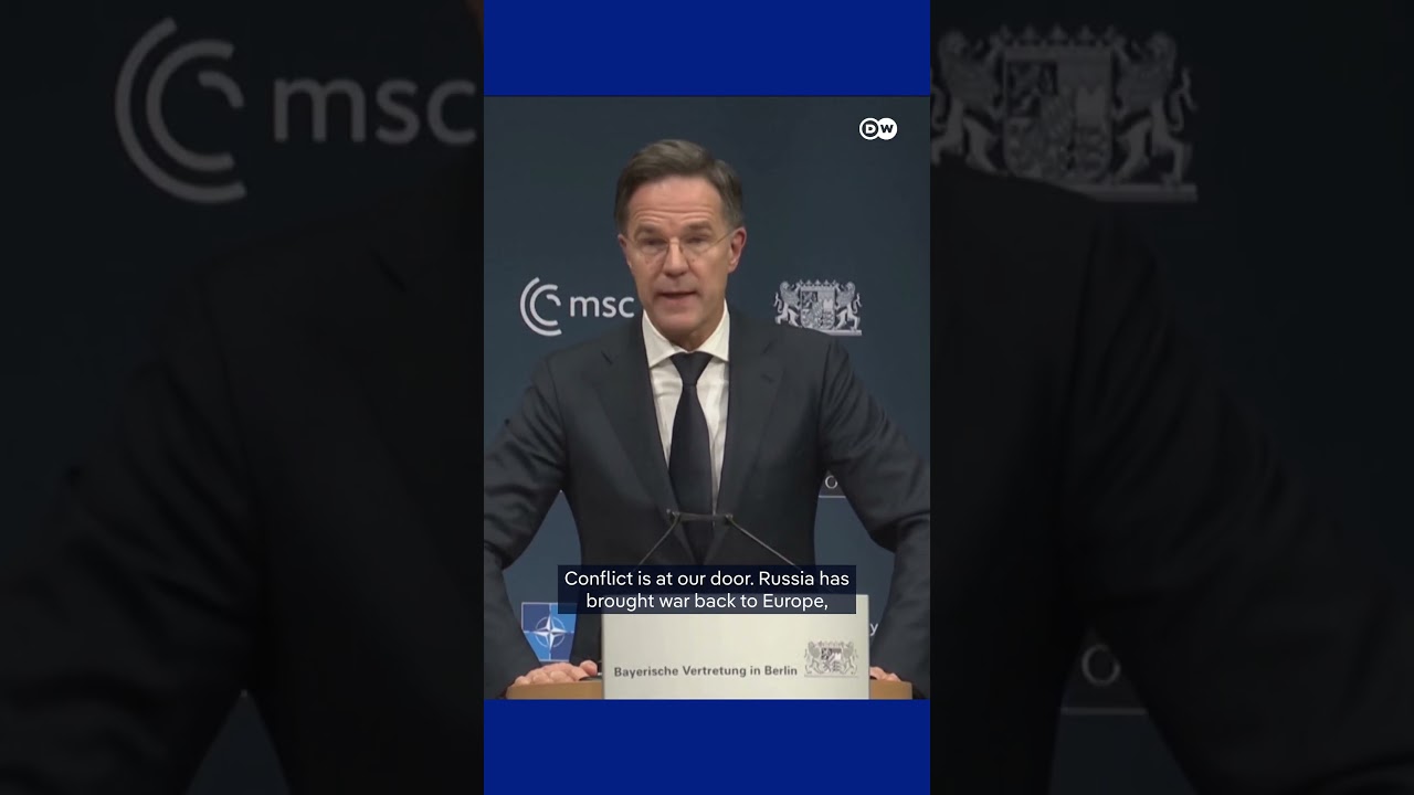 NATO chief Rutte warns of war beyond Ukraine | DW News