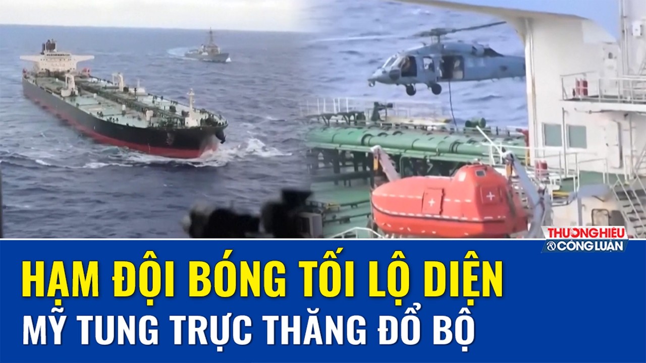 Washington siết gọng kìm trên biển: Tàu dầu Nga – Venezuela liên tiếp bị bắt