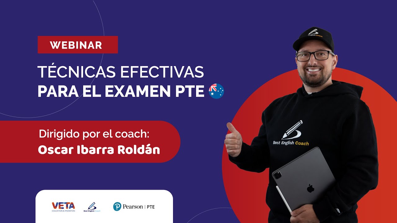 WEBINAR 🎥 ¡PREPÁRATE Y APRUEBA TU EXAMEN PTE!