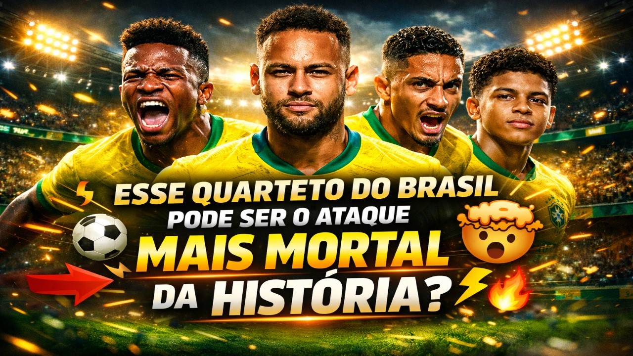 Neymar, Vini, Raphinha e Estêvão: Existe Alguma Defesa Capaz de Parar Esse Ataque?
