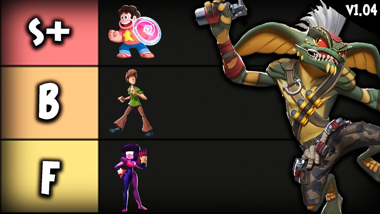 PRO PLAYER'S MULTIVERSUS 1v1 TIER LIST (STRIPE PATCH V1.04)