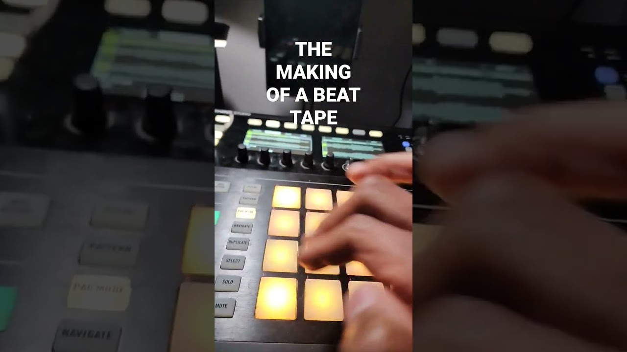 THE MAKING OF A BEAT TAPE #samplebasedbeats #boombap #2024 #beattape Beattie #beats