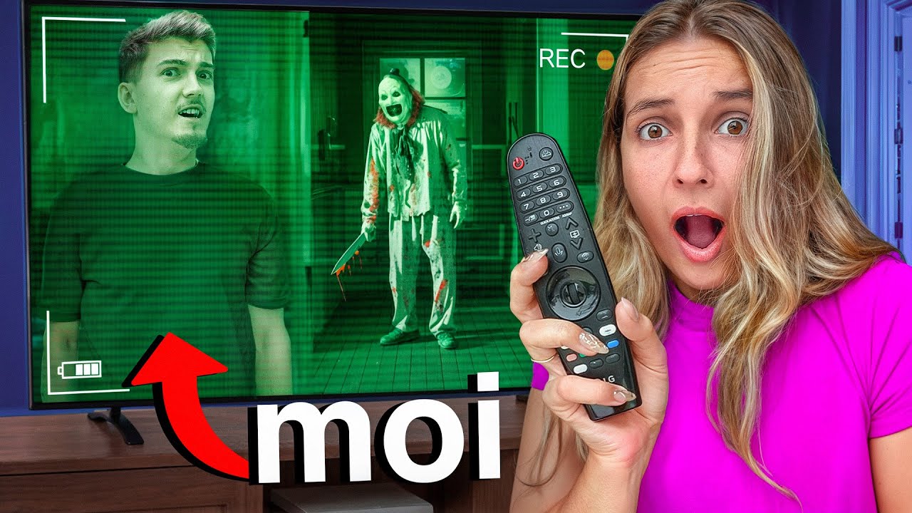 Mes CAM&Eacute;RAS ont FILM&Eacute; un CLOWN TUEUR dans ma MAISON