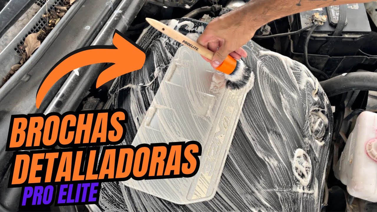 BROCHAS PARA DETALLE MULTIPROPOSITO PROFESIONALES / MEJORES HERRAMIENTAS para DETALLADO AUTOMOTRIZ