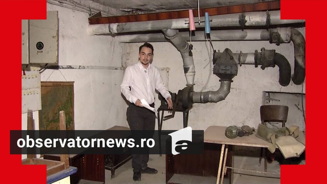 Cum arată un buncăr din cele 1.200 din Bucureşti