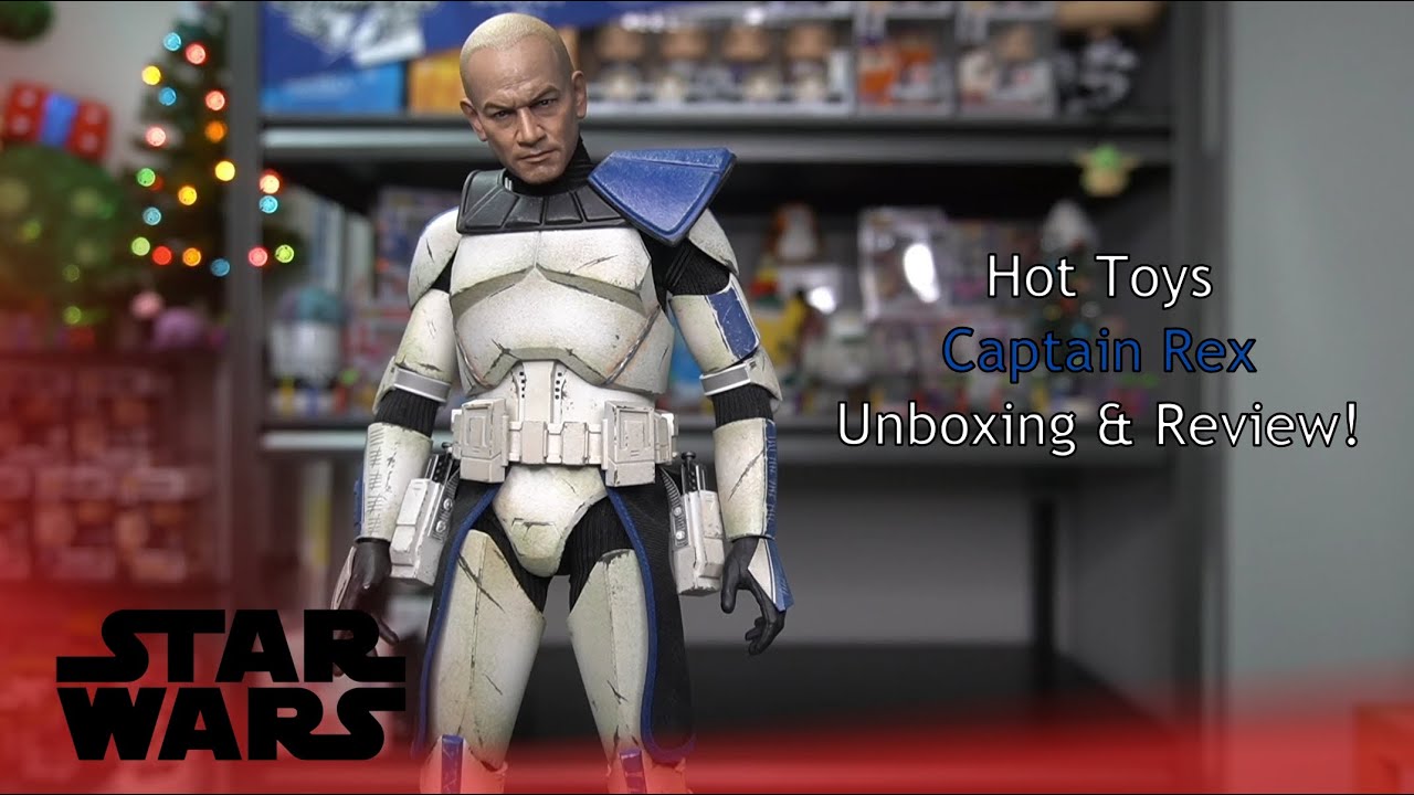 For the Republic! | HOT TOYS STAR WARS CAPTAIN REX UNBOXING & REVIEW!