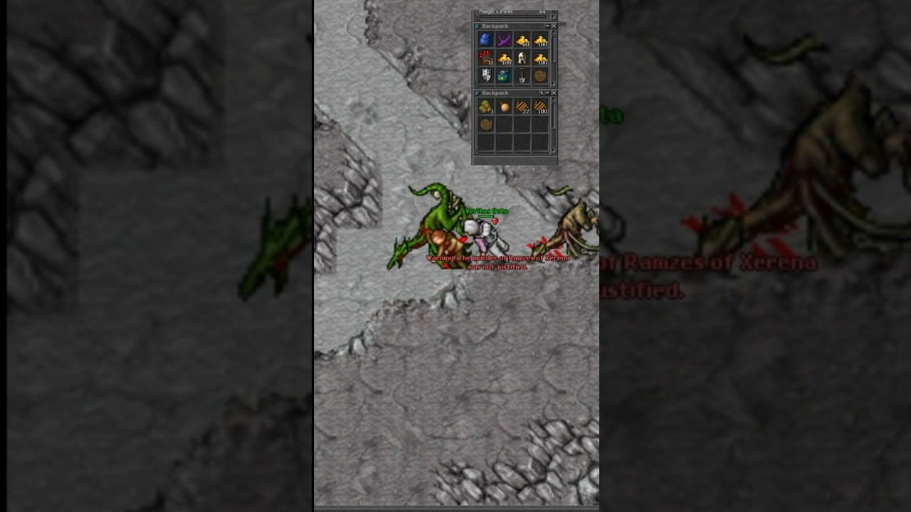 RP 59 INVADED A RED SKULL&rsquo;S RESPAWN AND PAID THE PRICE (Xerena 2006) #oldtibia