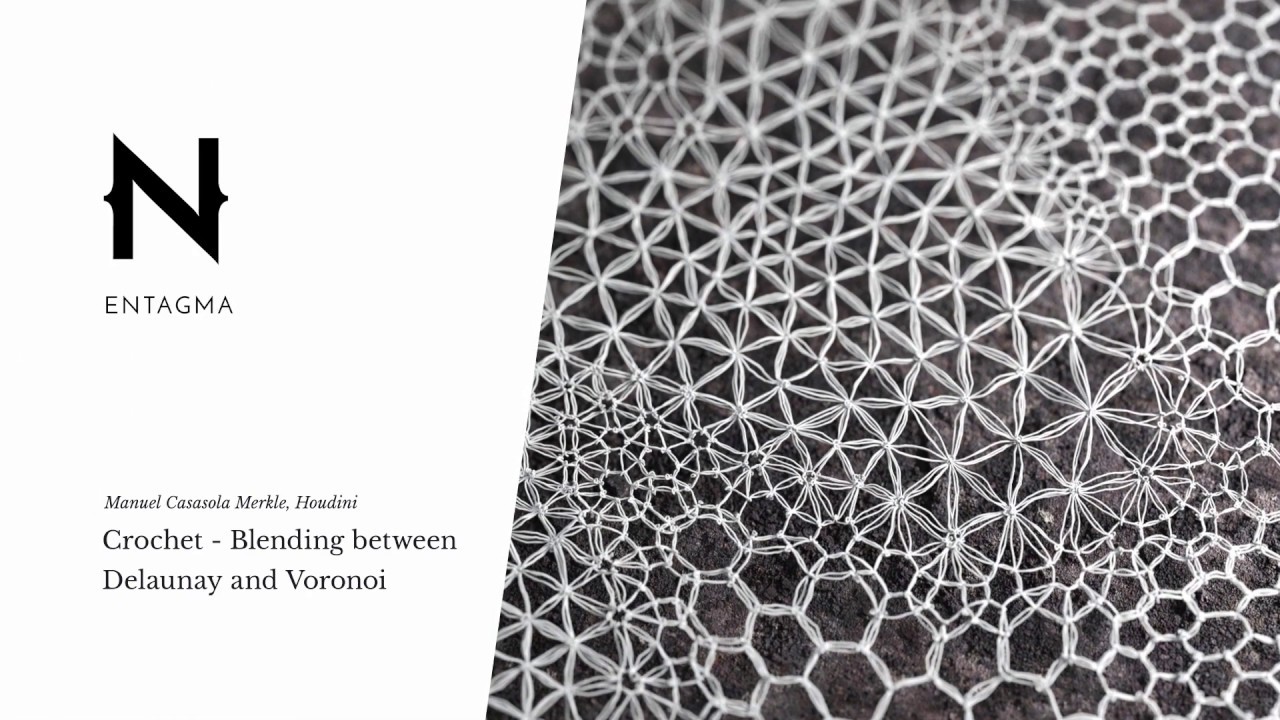 Crochet   Blending between Delaunay and Voronoi