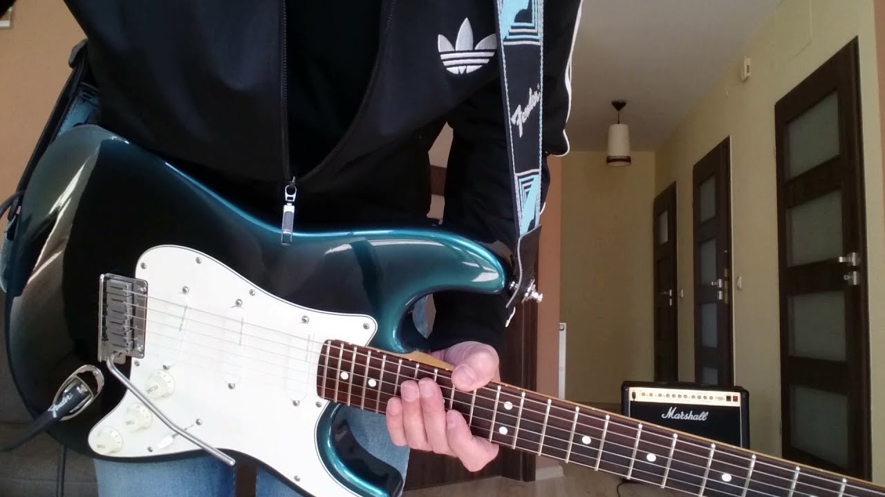 MODERN TALKING - Atlantis Is Calling - solo by Irek (guitar cover part I)
