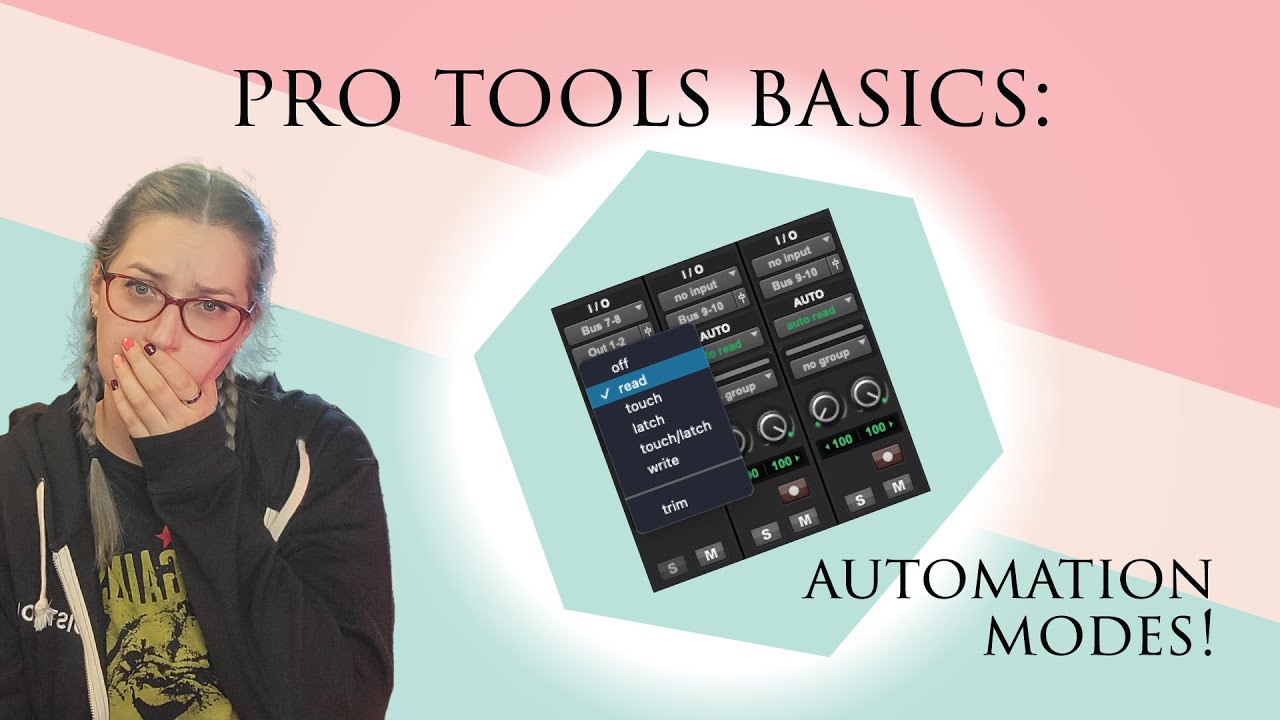 Основы Pro Tools: режимы автоматизации!
