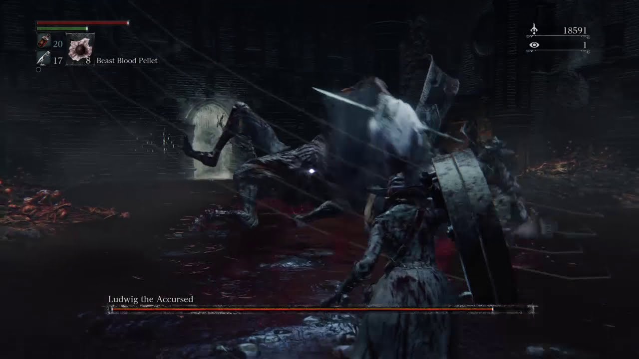 Bloodborne - Ludwig vs Logarius' Wheel