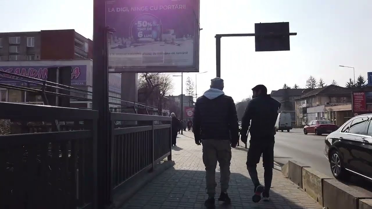 Walk in Ramnicu Valcea [HD] - January 2023