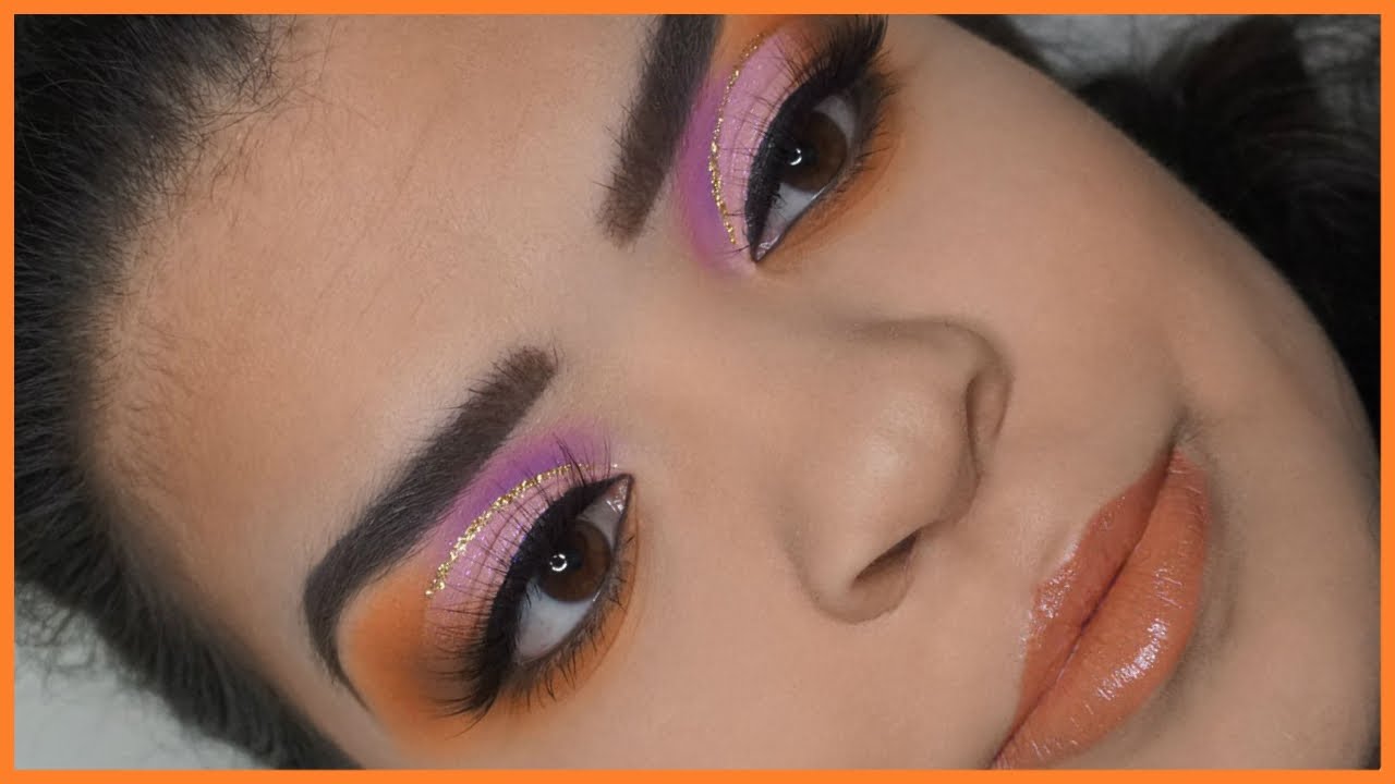 SORBET colors | my 2nd sorbet colors inspired makeup look | cut crease tutorial