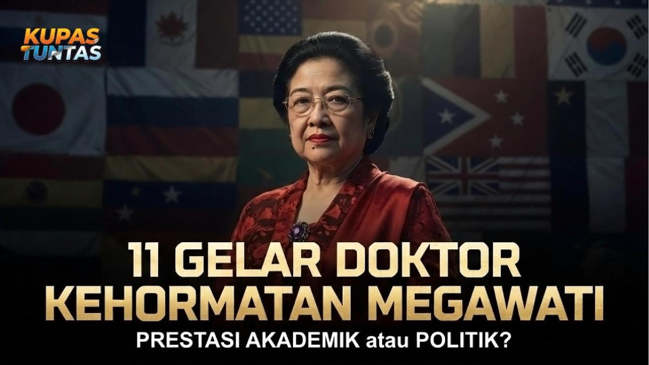 11 Gelar Doktor Megawati, Rekor Fantastis yang Jarang Dimiliki Pemimpin Dunia