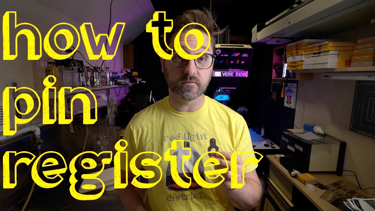 Making Darkroom Masks, part 2.5: Pin Registration