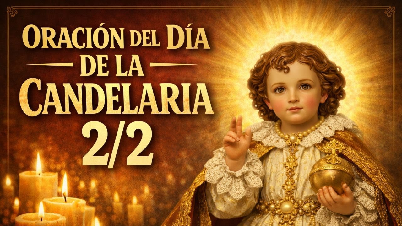 ✨ NO DEJES PASAR ESTE DÍA | ORACIÓN AL NIÑO JESÚS DE LA CANDELARIA QUE ILUMINA TU HOGAR