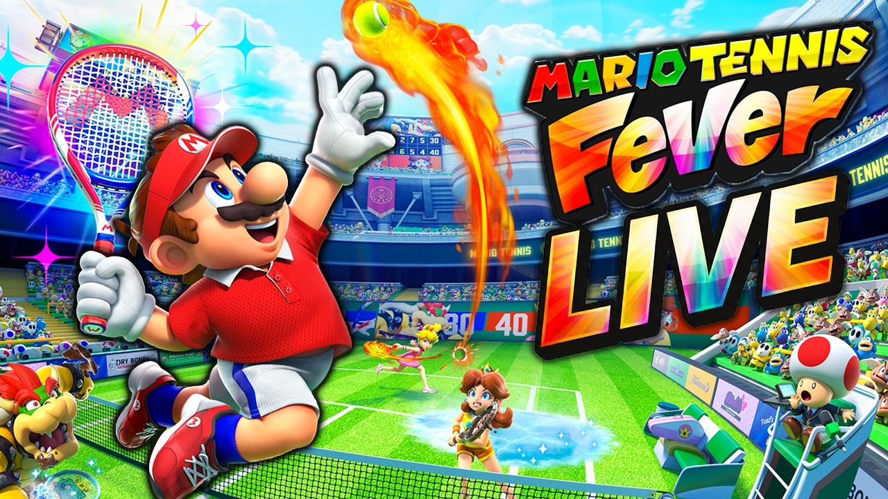 🔴LIVE | Mal schauen wie gut Mario Tennis Fever ist :)
