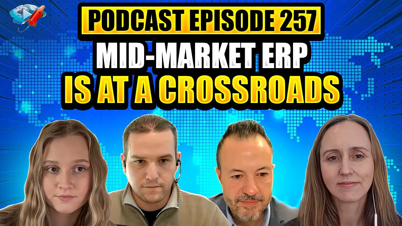 Podcast Ep257: Accenture's Acquisition, SMB ERP at a Crossroads, SAP's Days As Market Leader Over?