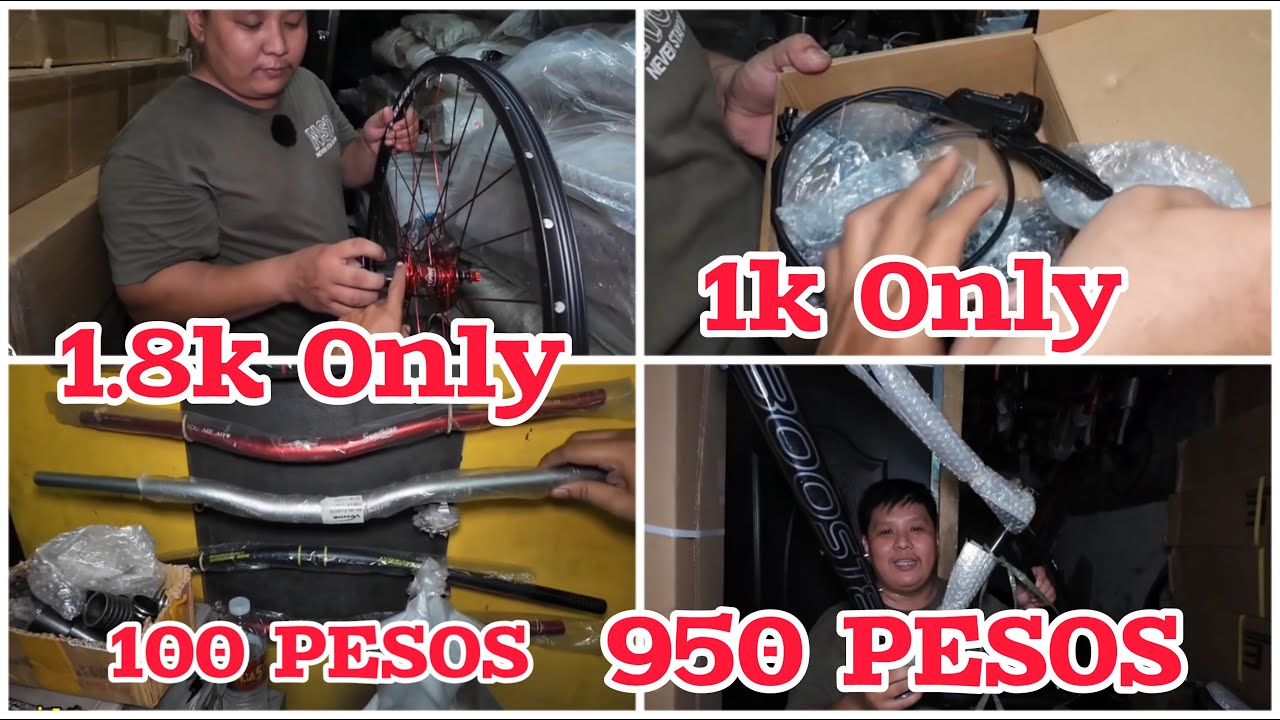 DITO ANG PINAKA MURANG PIYESA NG BISIKLETA | BUDGET FRIENDLY BIKE PARTS