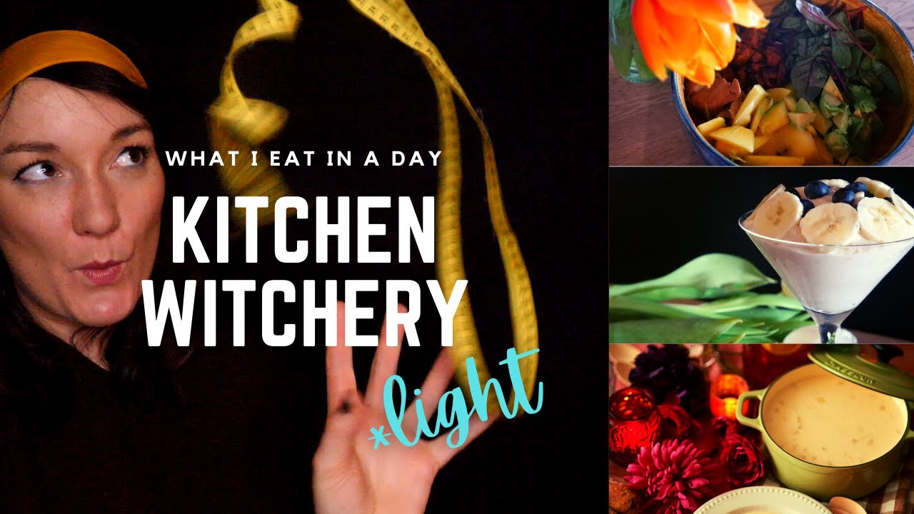 What I eat in a day as a Witch | Magic weight loss