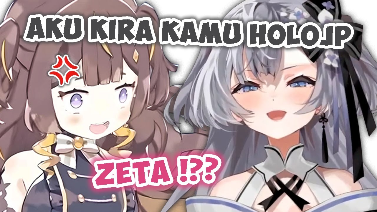 Zeta kelupaan sama Anya karena dikira HoloJP .. [Vestia Zeta Clip]