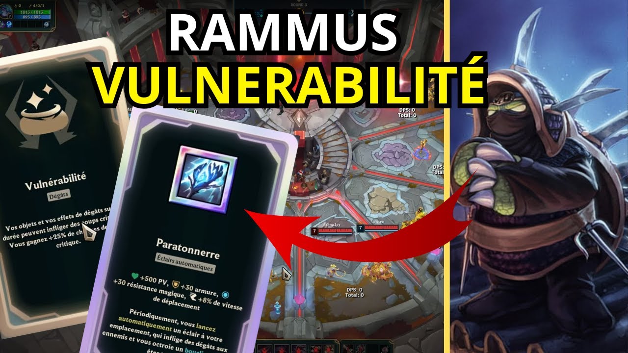 JE COOK UN BUILD VULNERABILITÉ 100% CRIT SUR RAMMUS
